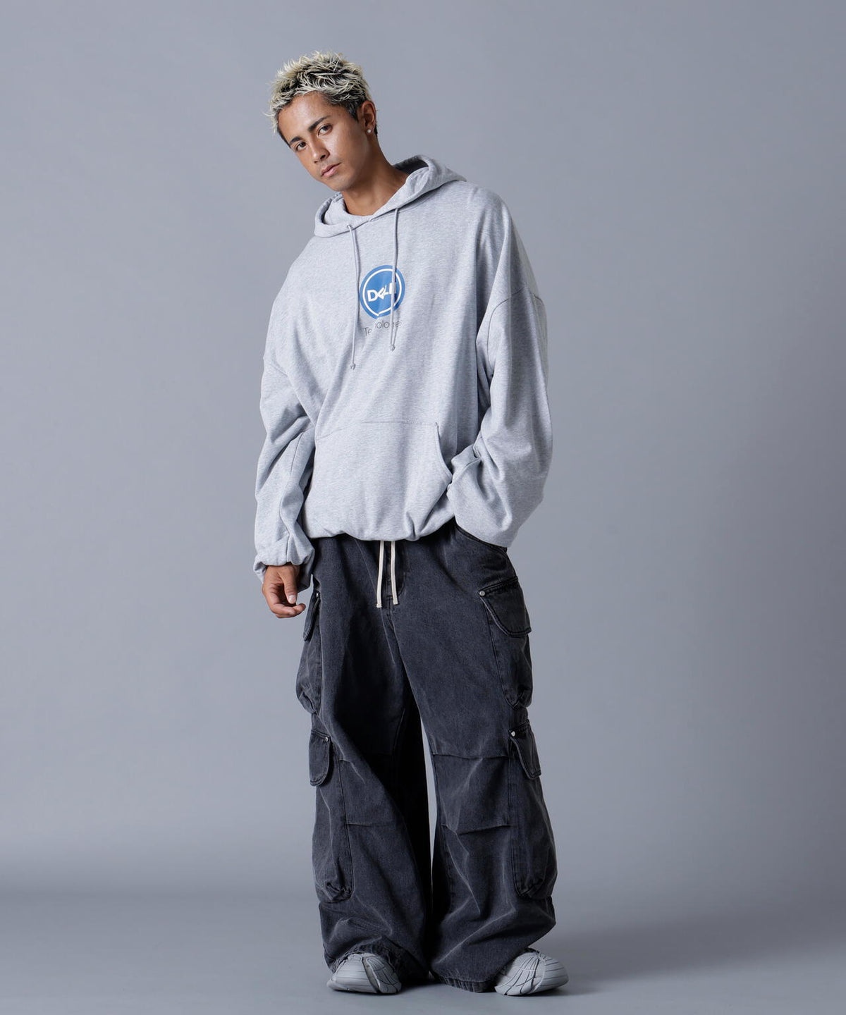 DankeSchon/ダンケシェーン/12OZ CHEMICAL DENIM CARGO PANTS