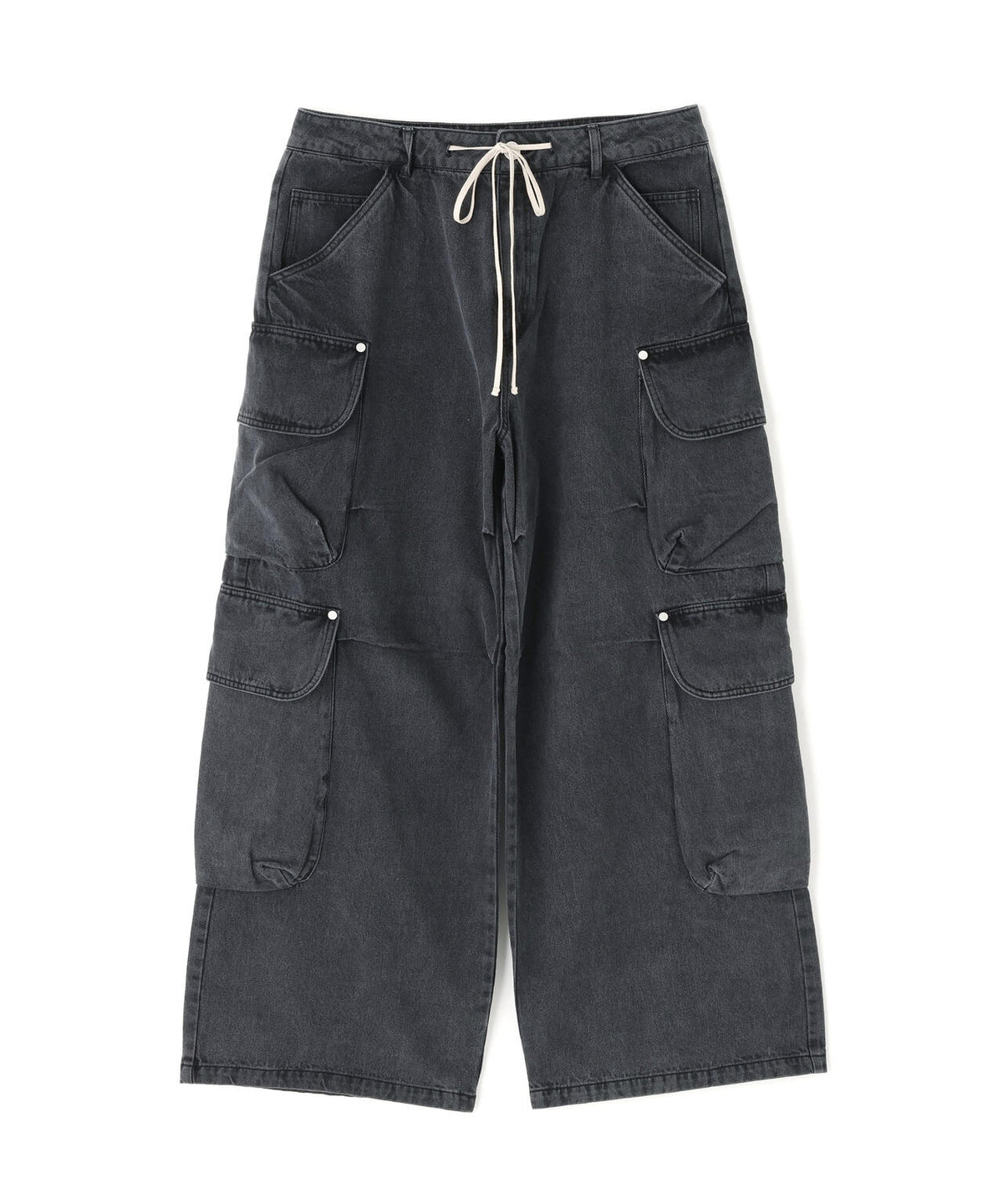 DankeSchon/ダンケシェーン/12OZ CHEMICAL DENIM CARGO PANTS