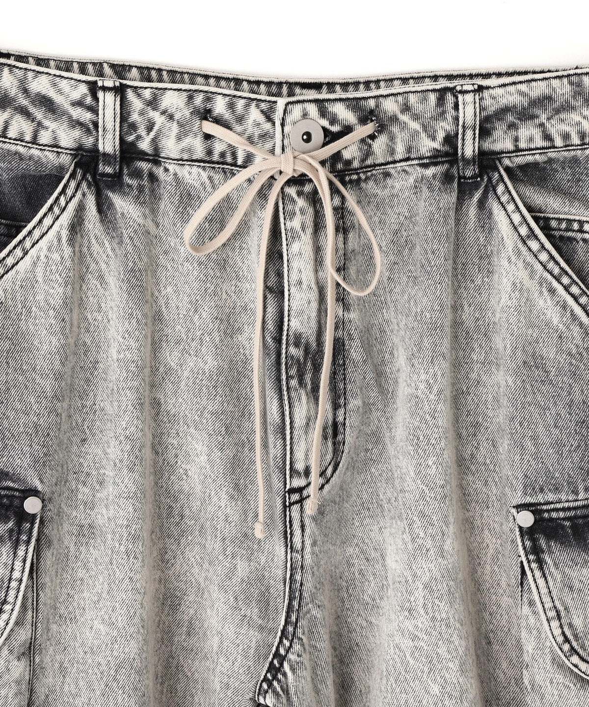 DankeSchon/ダンケシェーン/12OZ CHEMICAL DENIM CARGO PANTS