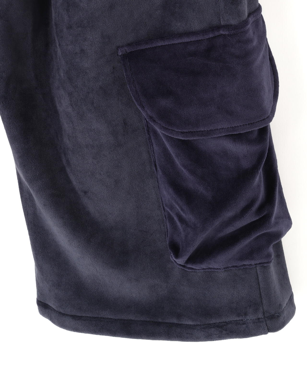 DankeSchon/ダンケシェーン/WFACE VELOUR FLARE CARGO PANTS