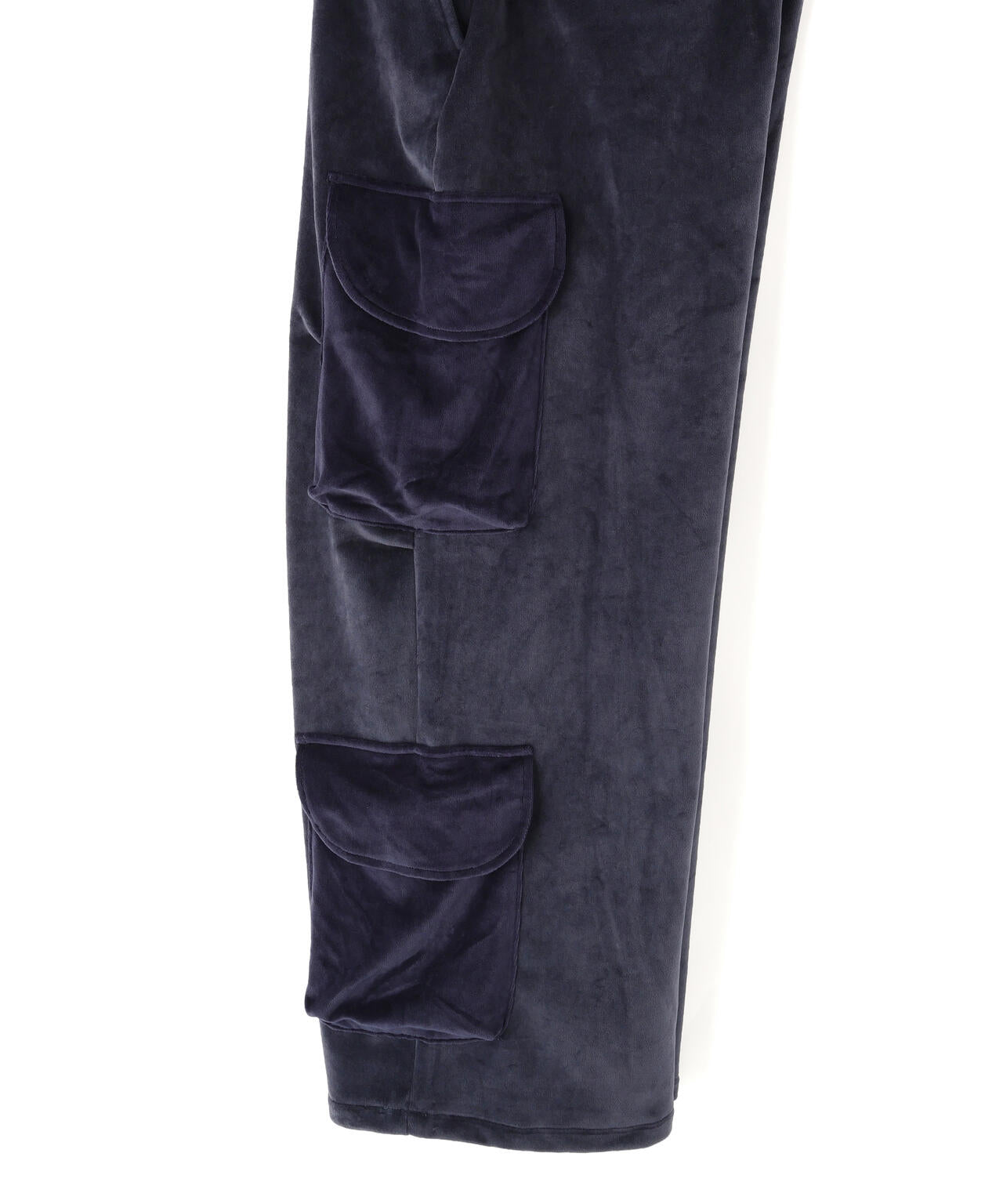 DankeSchon/ダンケシェーン/WFACE VELOUR FLARE CARGO PANTS