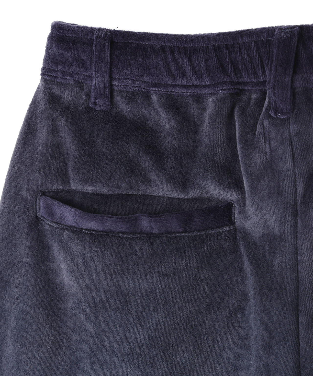 DankeSchon/ダンケシェーン/WFACE VELOUR FLARE CARGO PANTS