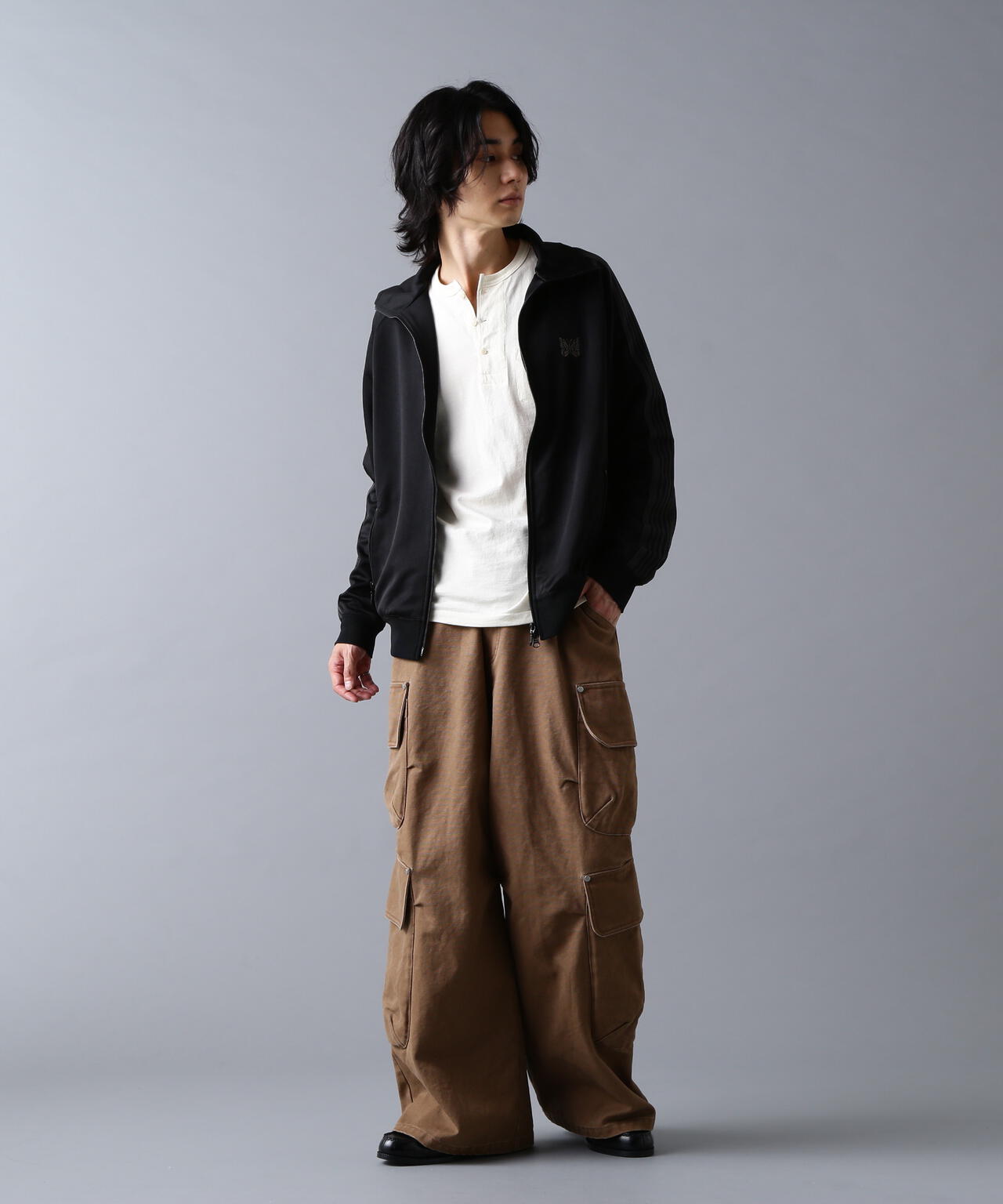 DankeSchon/ダンケシェーン/DUCK FLARE BAGGY CARGO PANTS