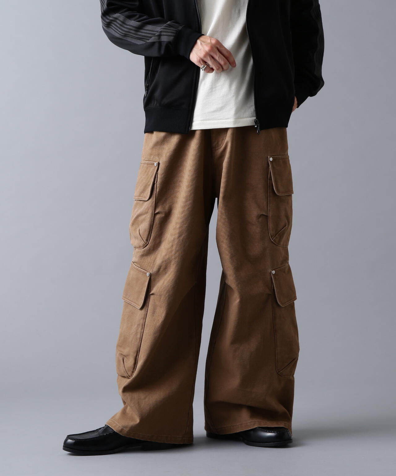 DankeSchon/ダンケシェーン/DUCK FLARE BAGGY CARGO PANTS