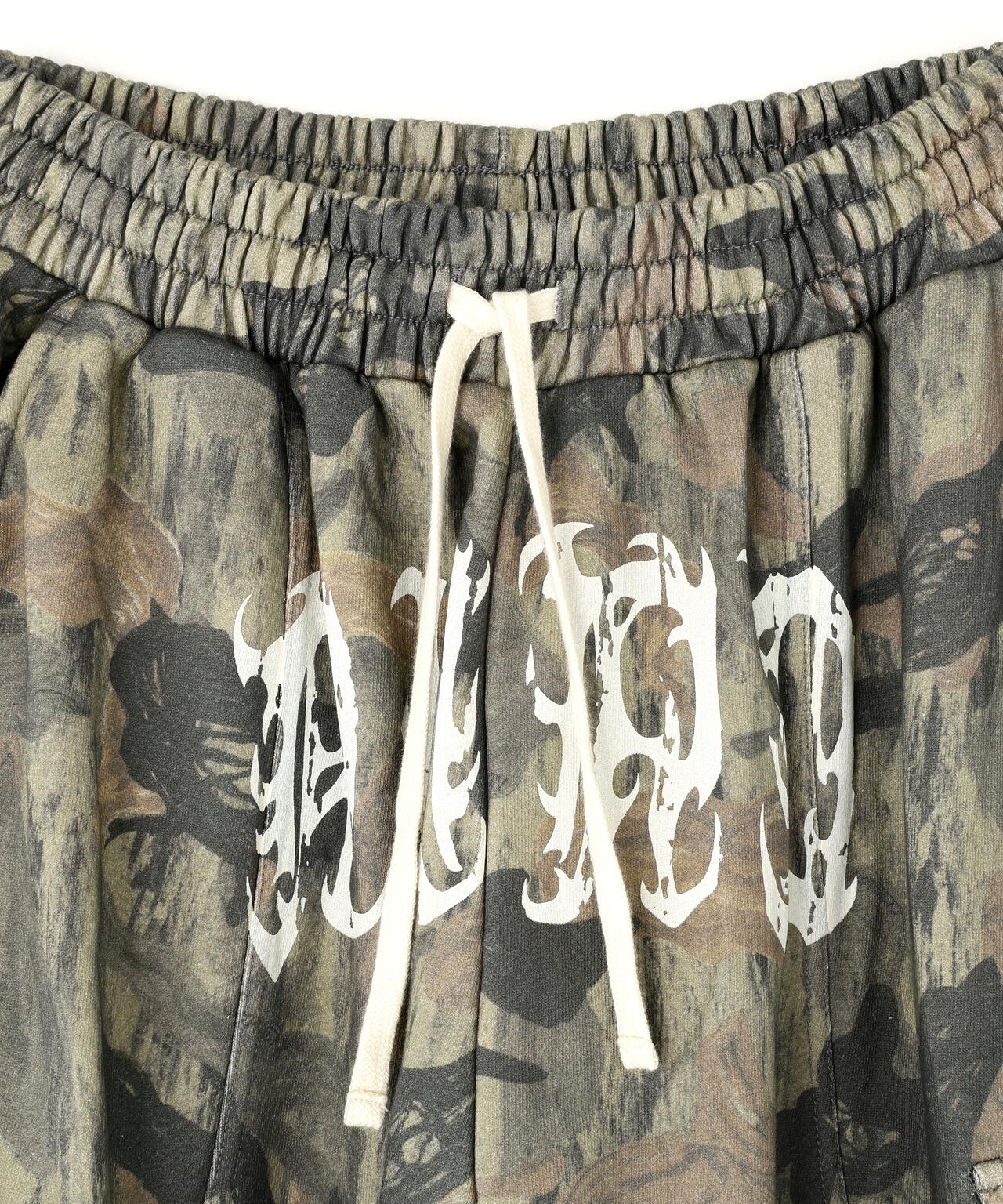 NOT4NERD/ノットフォーナード/CAMO MULTI CARGO SWEAT PANTS