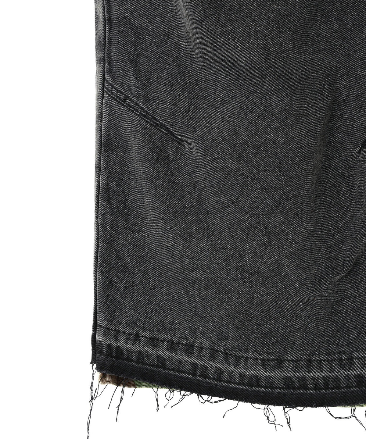 NOT4NERD/ノットフォーナード/CAMO PATCHWORK DENIM PANTS