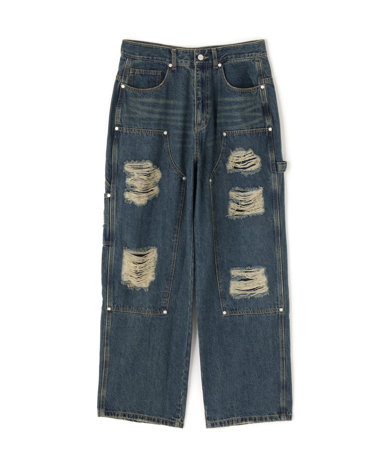 NOT4NERD/ノットフォーナード/Destryed Double Knee Pants | L.H.P