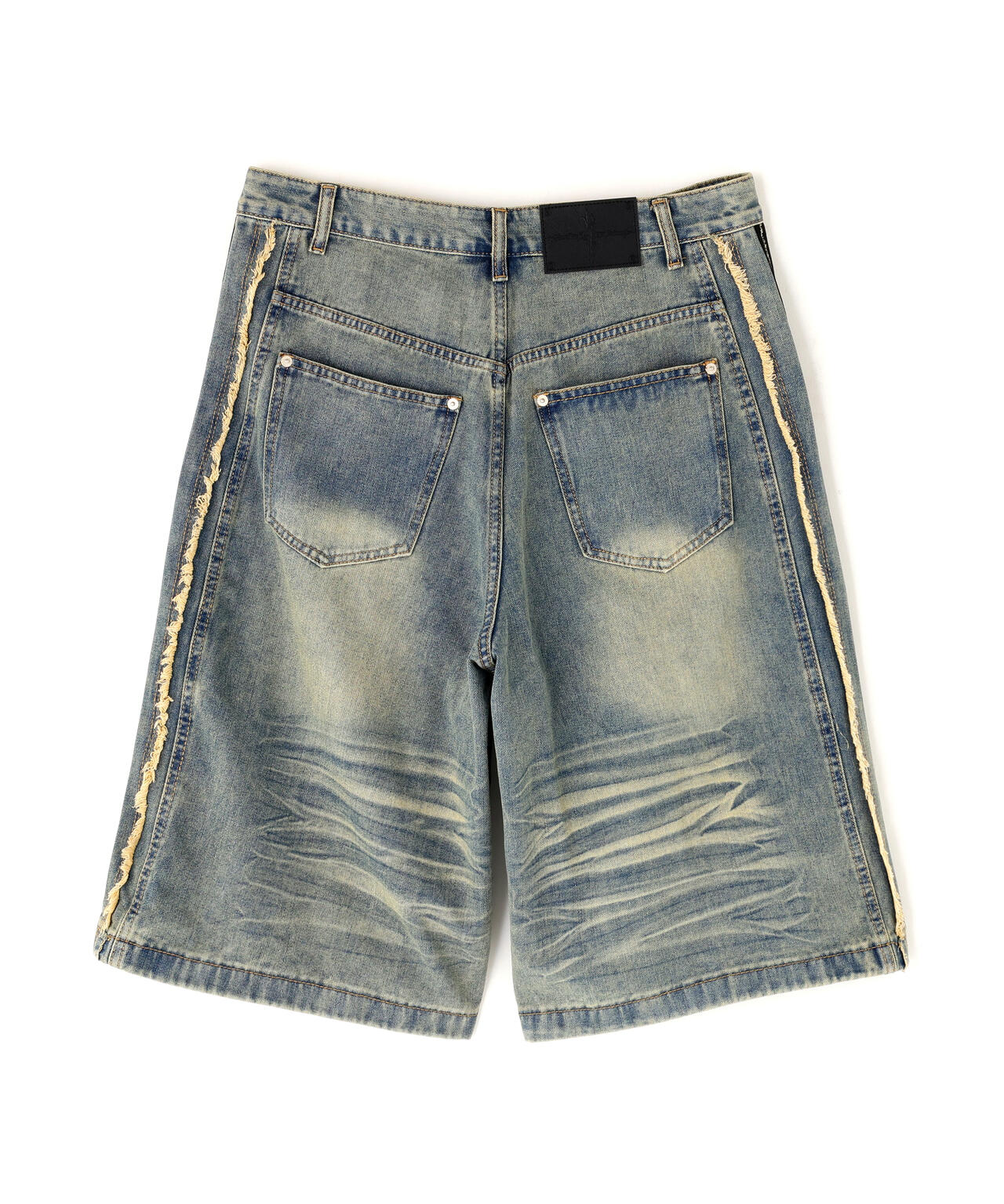 NOT4NERD/ノットフォーナード/THORNS LINE CUT OFF SHORTS