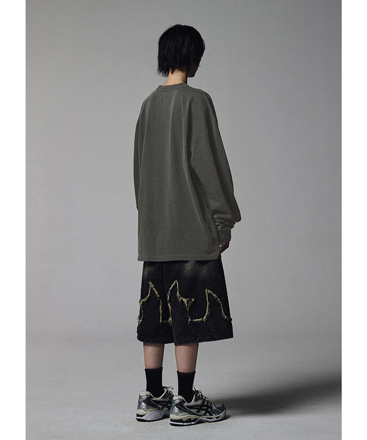NOT4NERD/ノットフォーナード/FLAME DENIM SHORTS