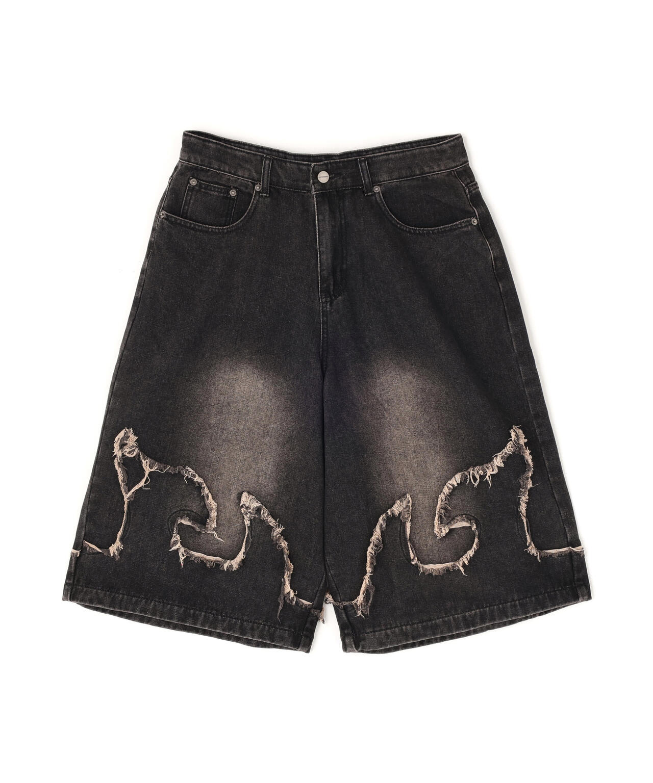 NOT4NERD/ノットフォーナード/FLAME DENIM SHORTS