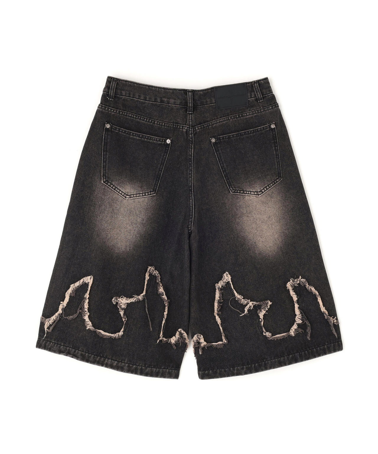 NOT4NERD/ノットフォーナード/FLAME DENIM SHORTS