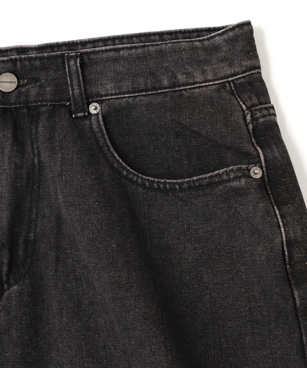 NOT4NERD/ノットフォーナード/FLAME DENIM SHORTS
