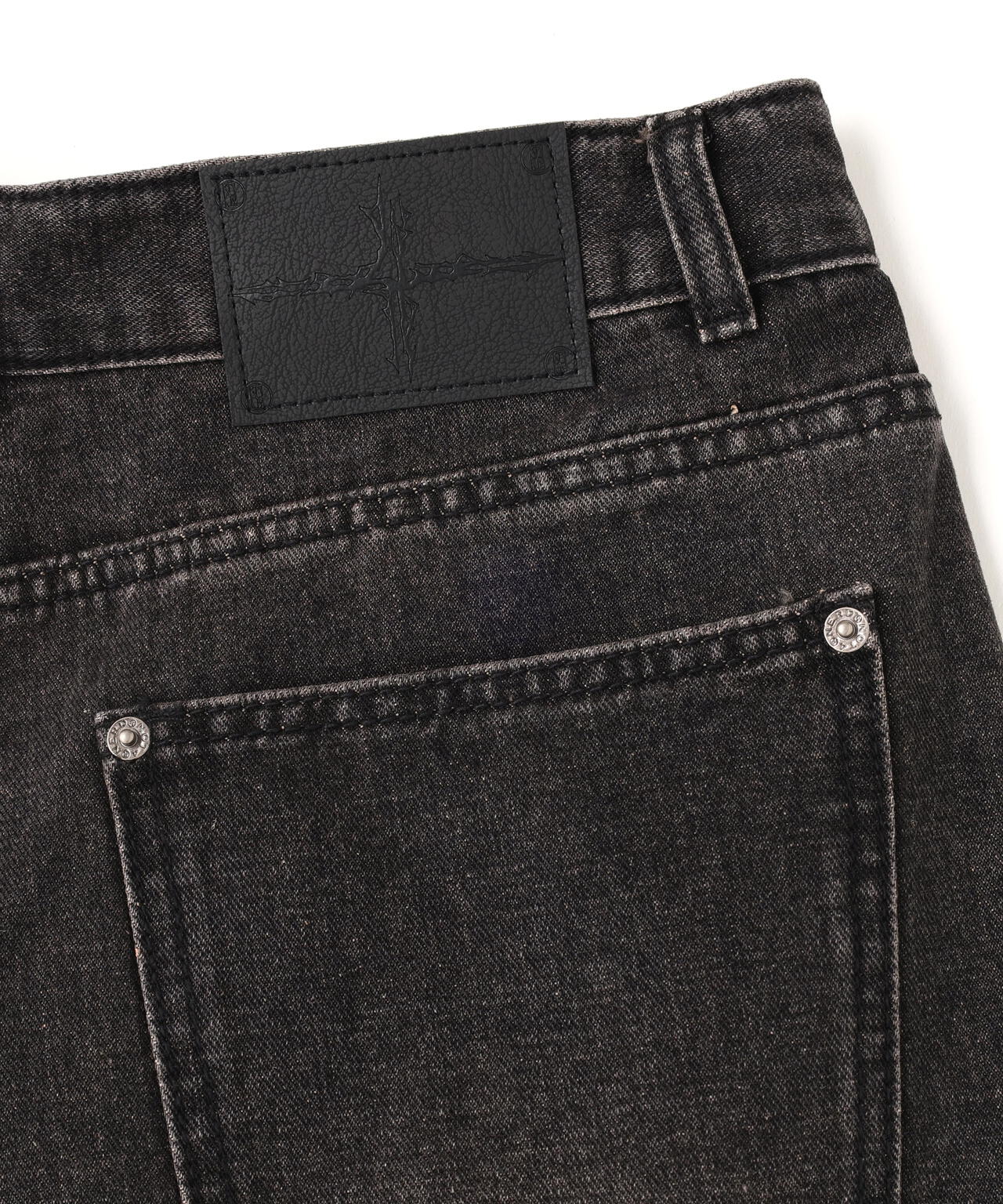 NOT4NERD/ノットフォーナード/FLAME DENIM SHORTS