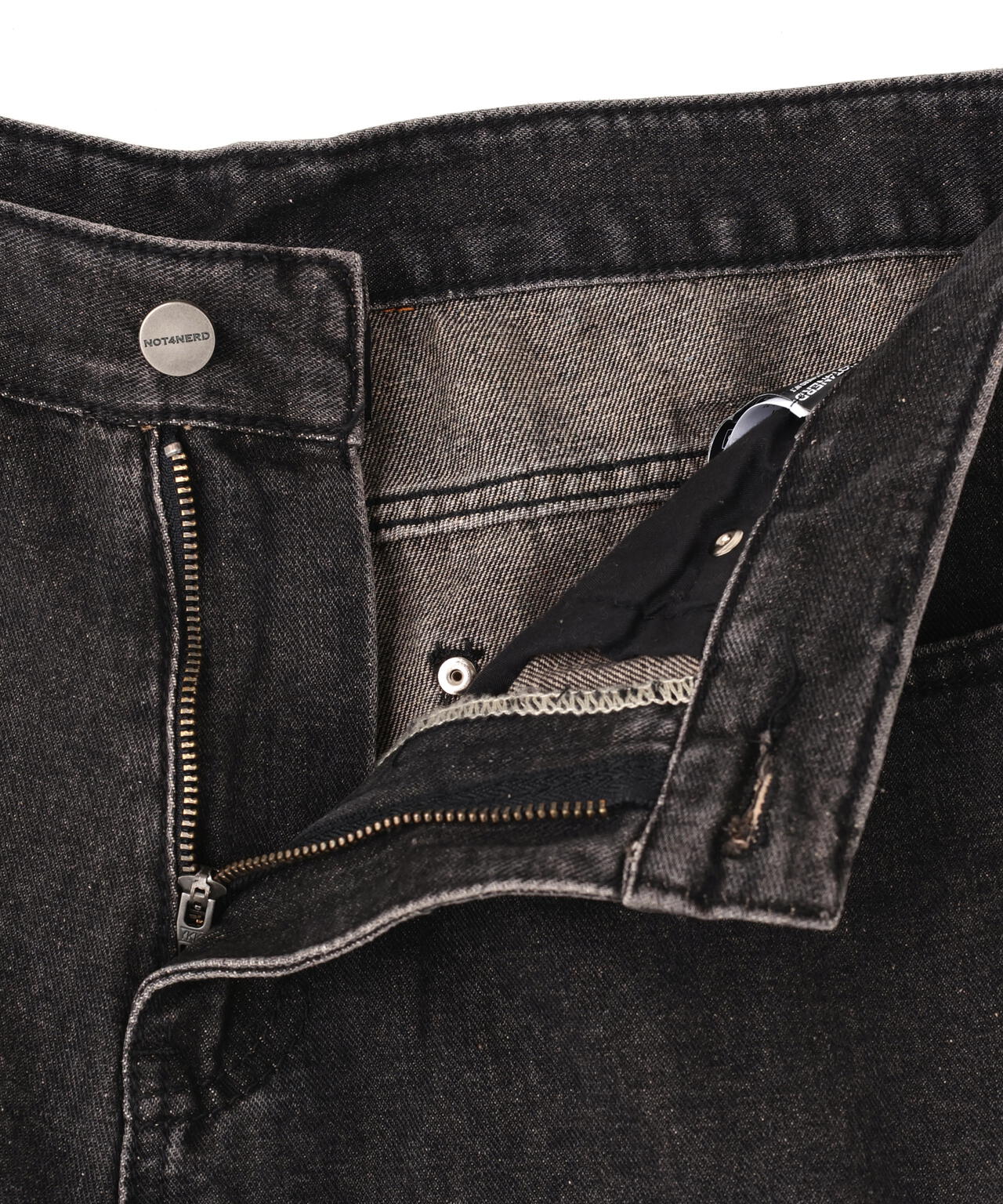 NOT4NERD/ノットフォーナード/FLAME DENIM SHORTS