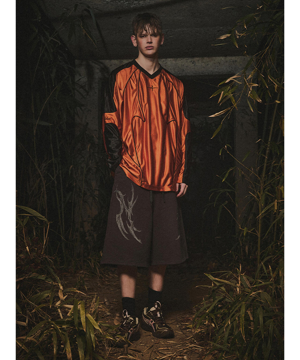 NOT4NERD/ノットフォーナード/TRIBAL BERMUDA SWEAT SHORTS