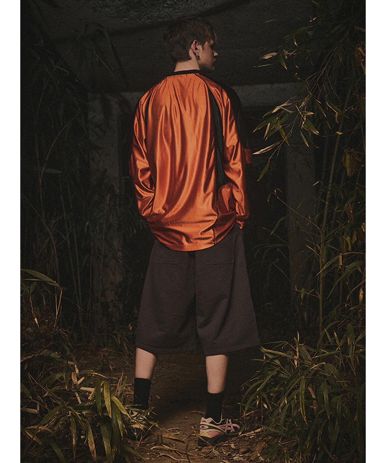 NOT4NERD/ノットフォーナード/TRIBAL BERMUDA SWEAT SHORTS