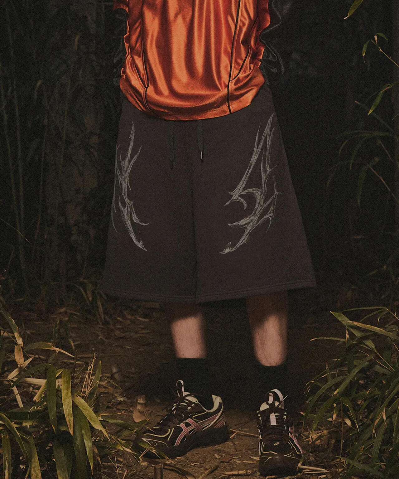 NOT4NERD/ノットフォーナード/TRIBAL BERMUDA SWEAT SHORTS