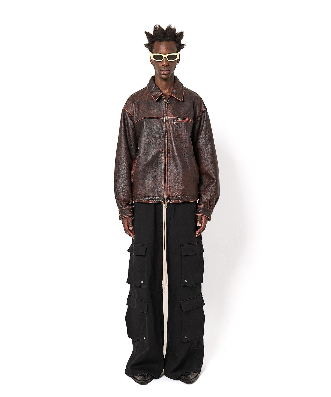 DankeSchon/ダンケシェーン/TCBLACK FLARE CARGO PANTS