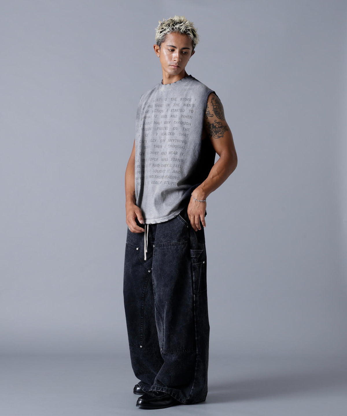DankeSchon/ダンケシェーン/DUCK W-KNEE PANTS