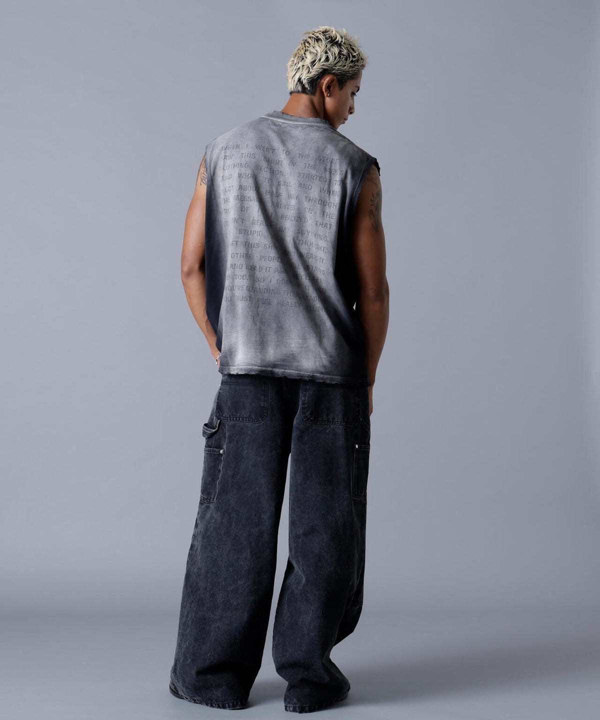 DankeSchon/ダンケシェーン/DUCK W-KNEE PANTS