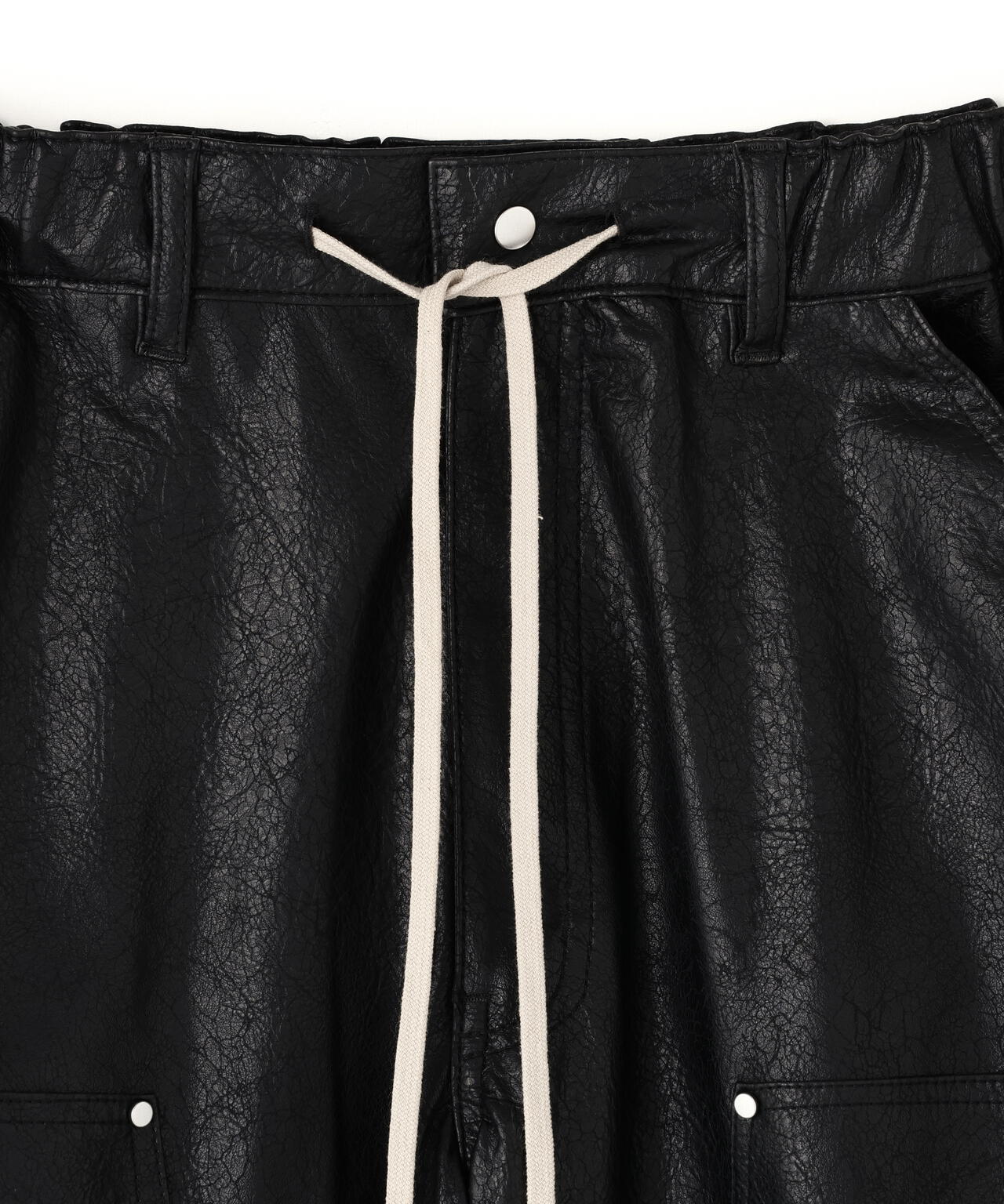 DankeSchon/ダンケシェーン/PULEATHER WKNEE PAINTER PANTS