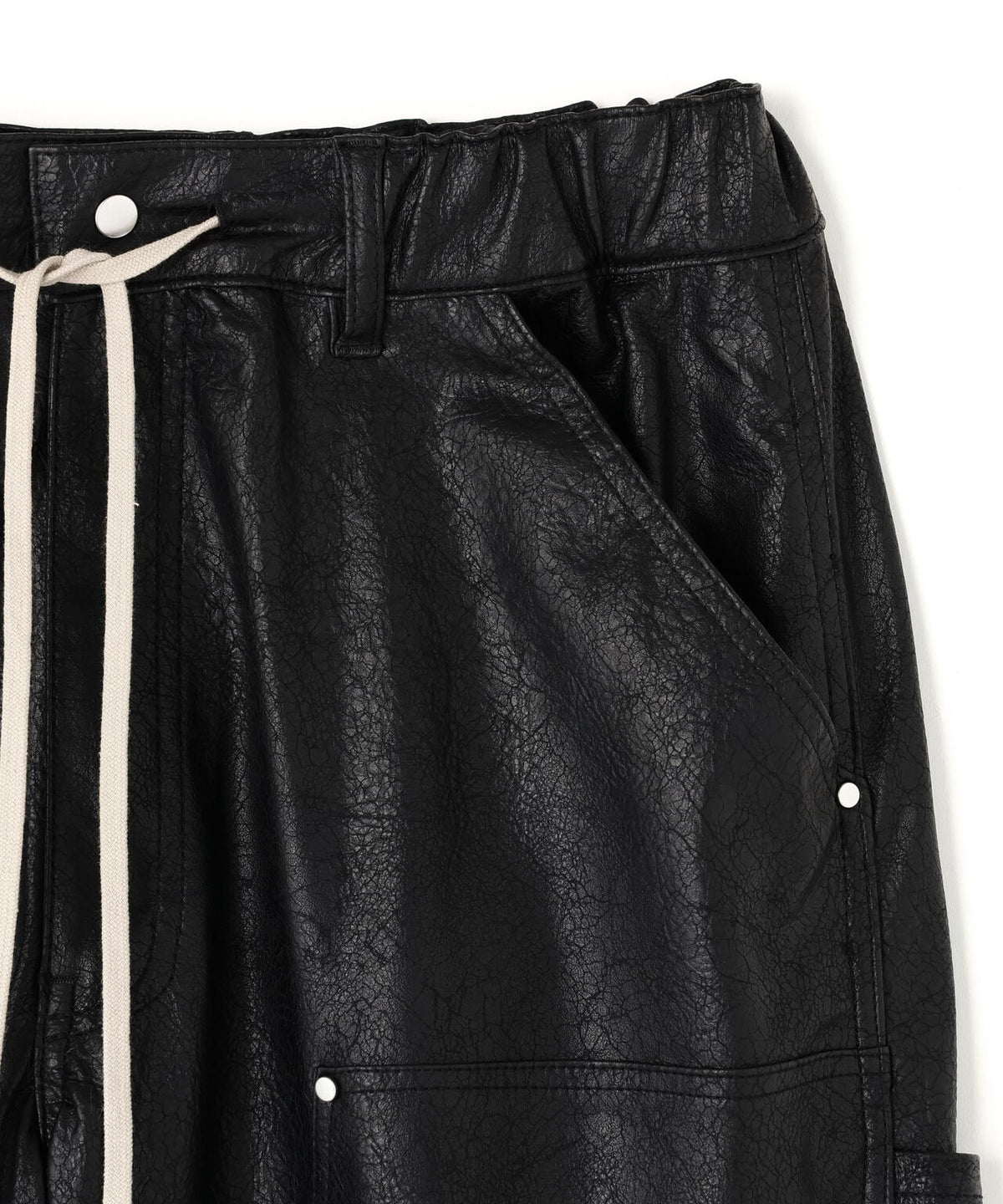 DankeSchon/ダンケシェーン/PULEATHER WKNEE PAINTER PANTS