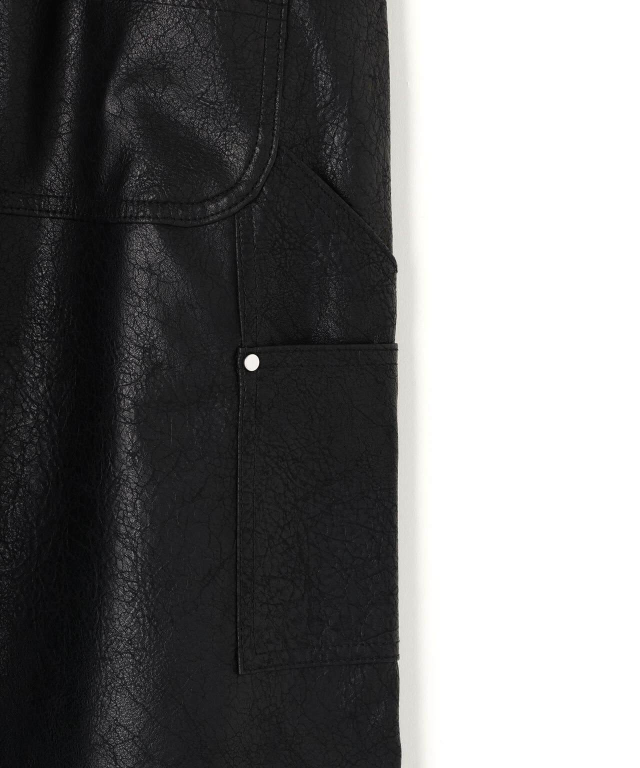 DankeSchon/ダンケシェーン/PULEATHER WKNEE PAINTER PANTS