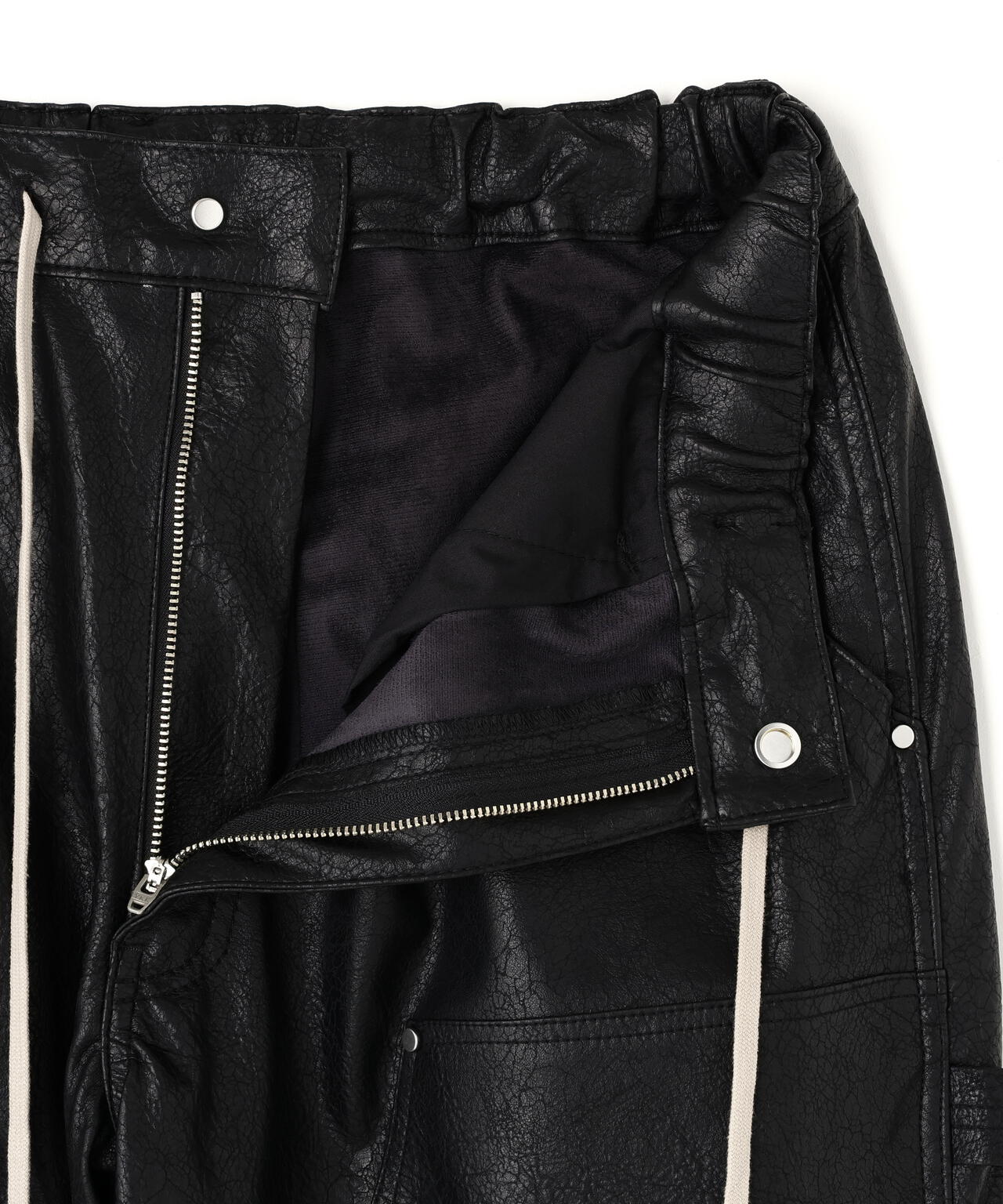 DankeSchon/ダンケシェーン/PULEATHER WKNEE PAINTER PANTS