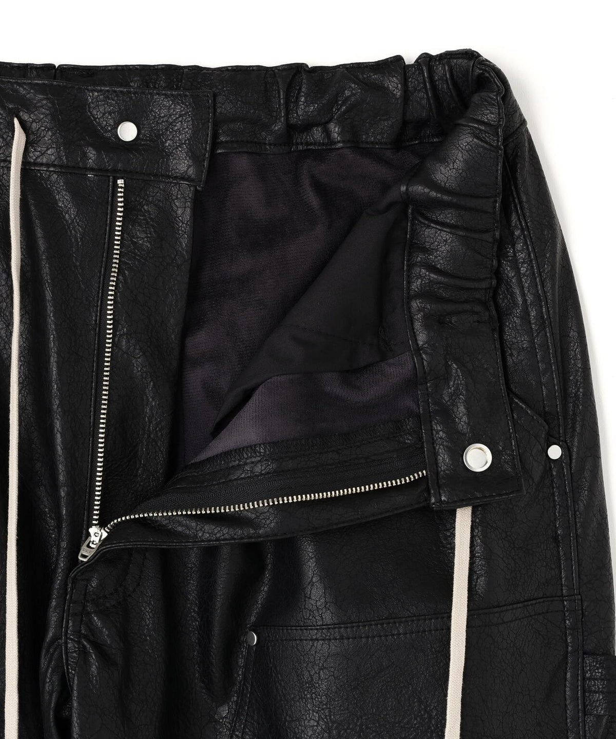 DankeSchon/ダンケシェーン/PULEATHER WKNEE PAINTER PANTS
