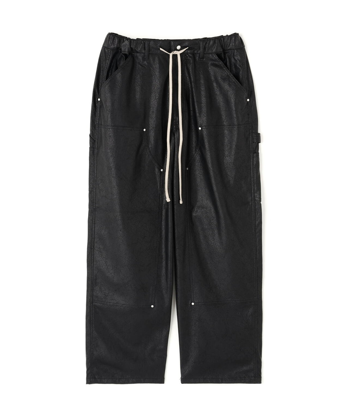DankeSchon/ダンケシェーン/PULEATHER WKNEE PAINTER PANTS