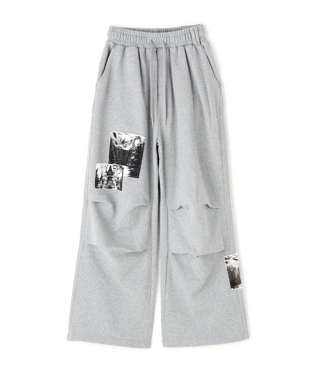 NOT4NERD/ノットフォーナード/CEMETERY PATCH PARACHUTE SWEAT PANTS