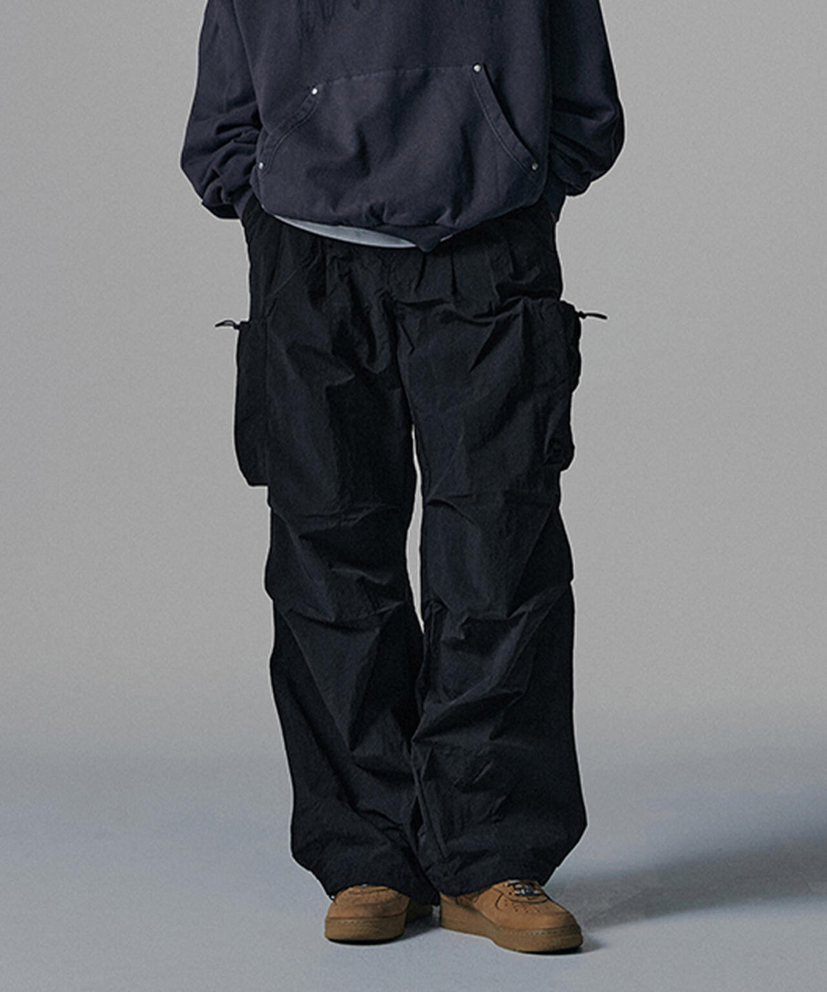 NOT4NERD/ノットフォーナード/NYLON BIG POCKET CARGO PANTS