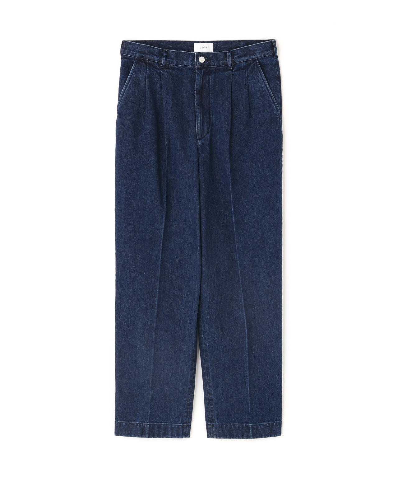 CEIVE/シーヴ/DENIM TWO TUCK TROUSERS