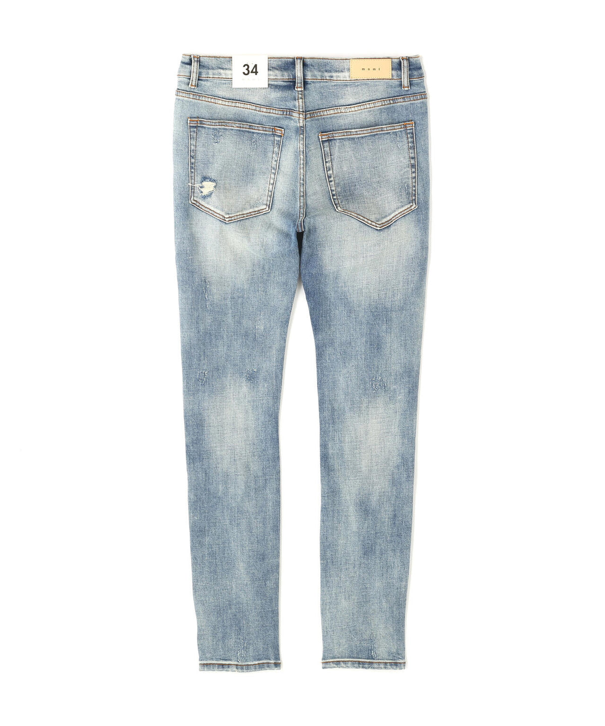 mnml/ミニマル/蛇腹パンツ/X162 STRETCH DENIM(20ML-SP661D)