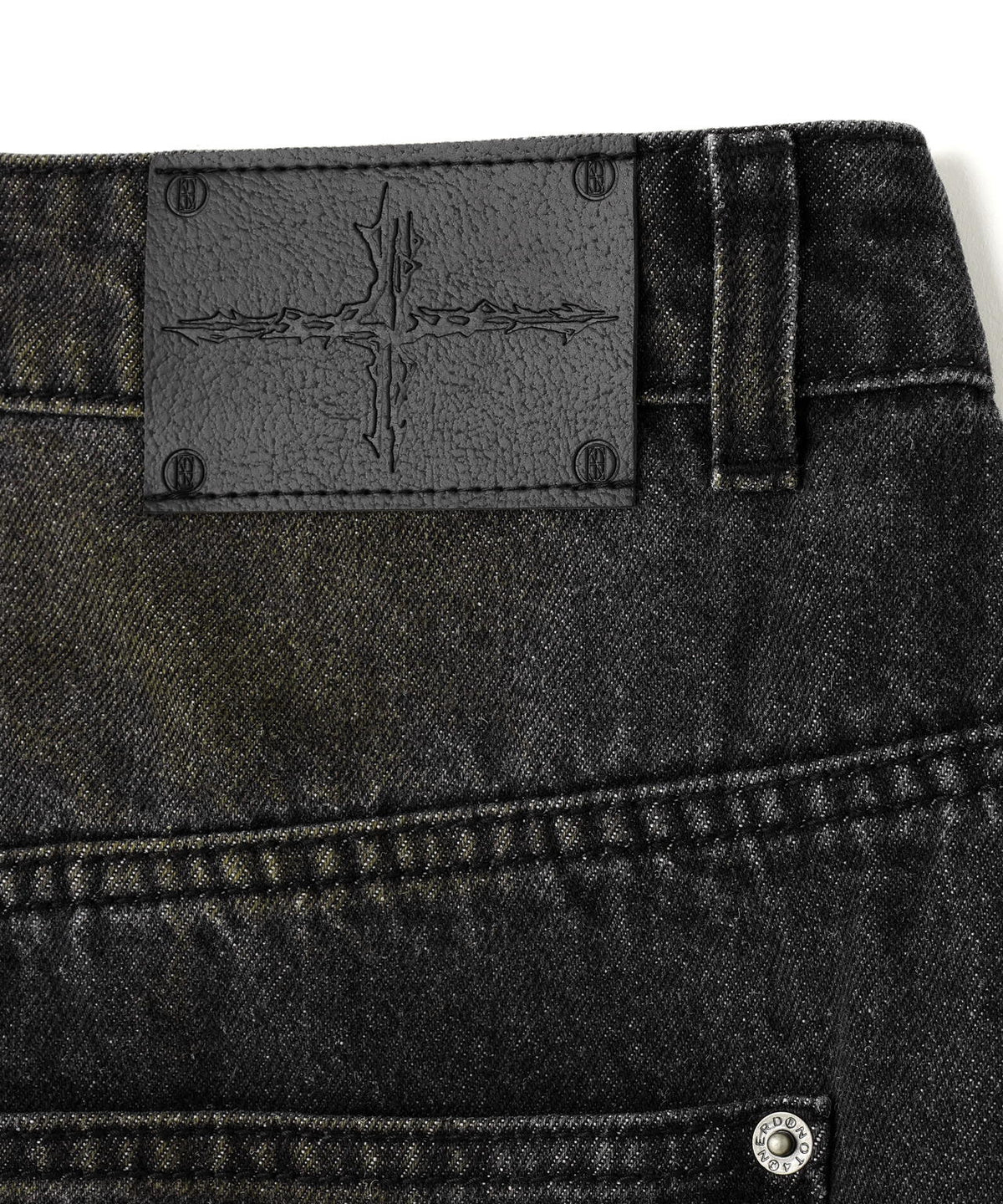 NOT4NERD/ノットフォーナード/MUD WASHED REGULAR FIT DENIM PANTS