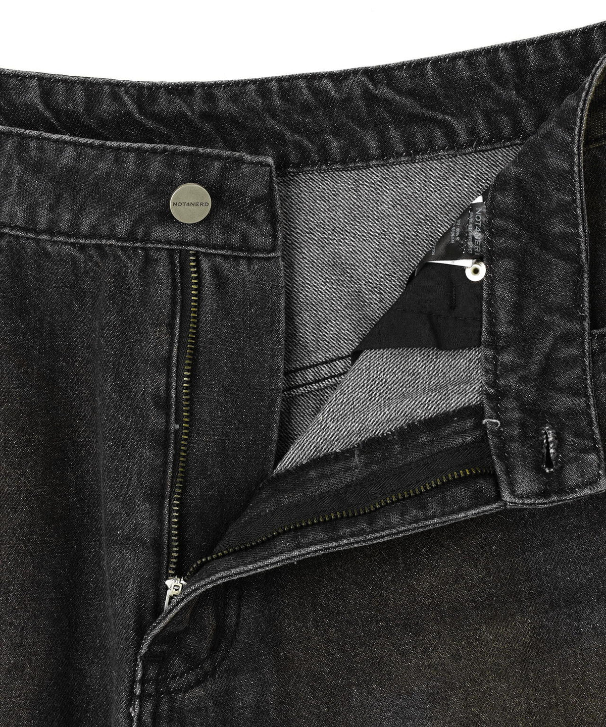 NOT4NERD/ノットフォーナード/MUD WASHED REGULAR FIT DENIM PANTS
