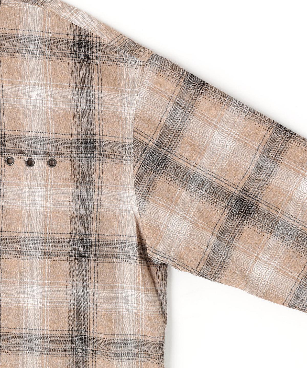 NOT4NERD/ノットフォーナード/TEMPLE PATCH CHEKERED SHIRT