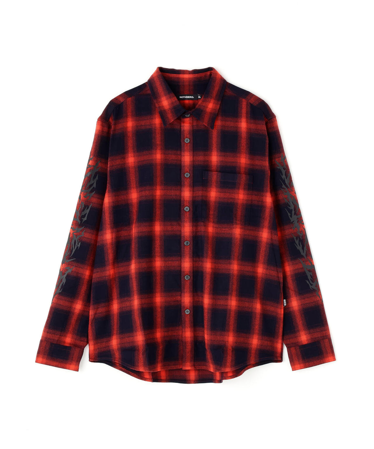 NOT4NERD/ノットフォーナード/N4ND OFFSHOOT FLANNEL SHIRT