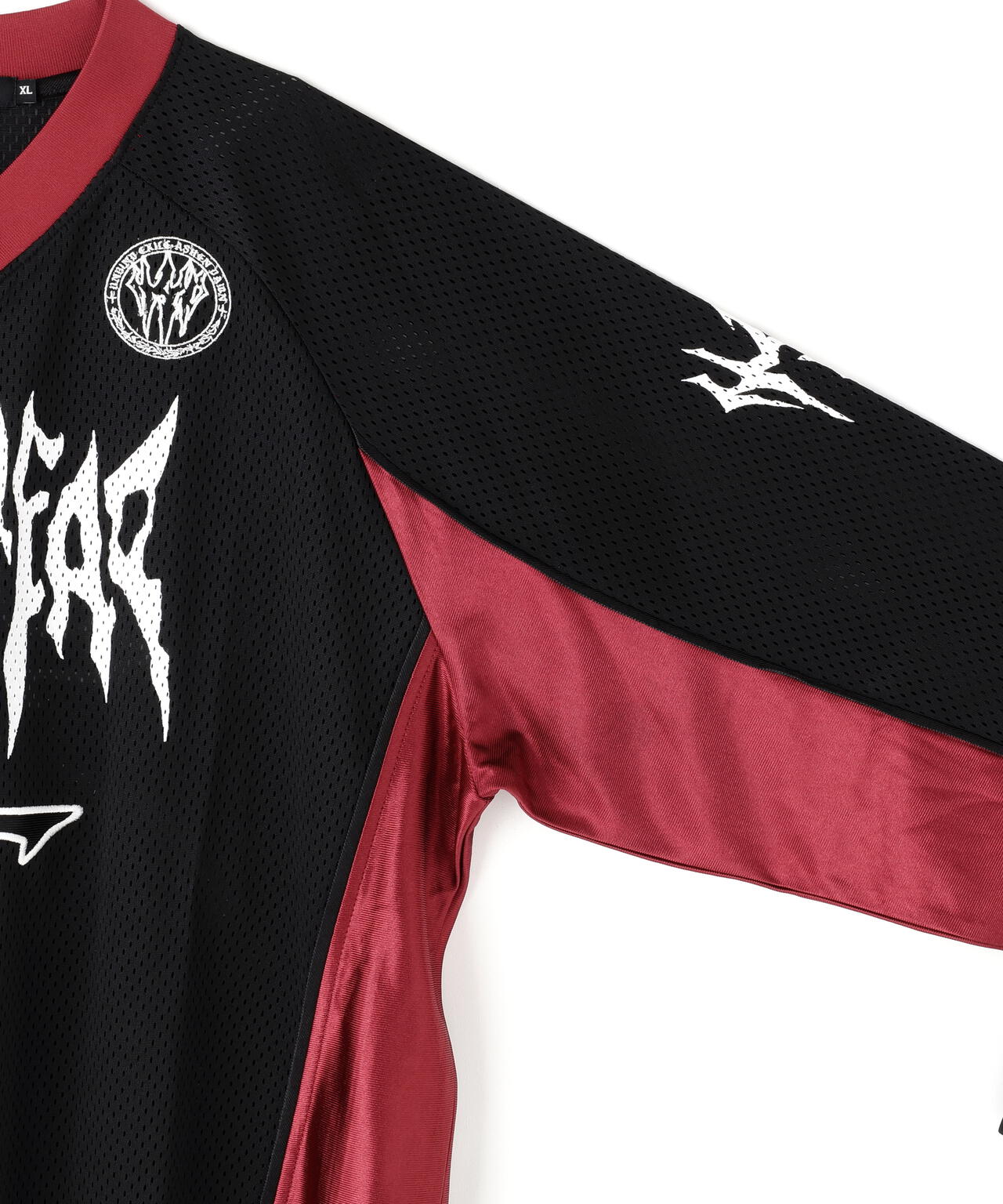 NOT4NERD/ノットフォーナード/BONE LOGO MESH LONG SLEEVE