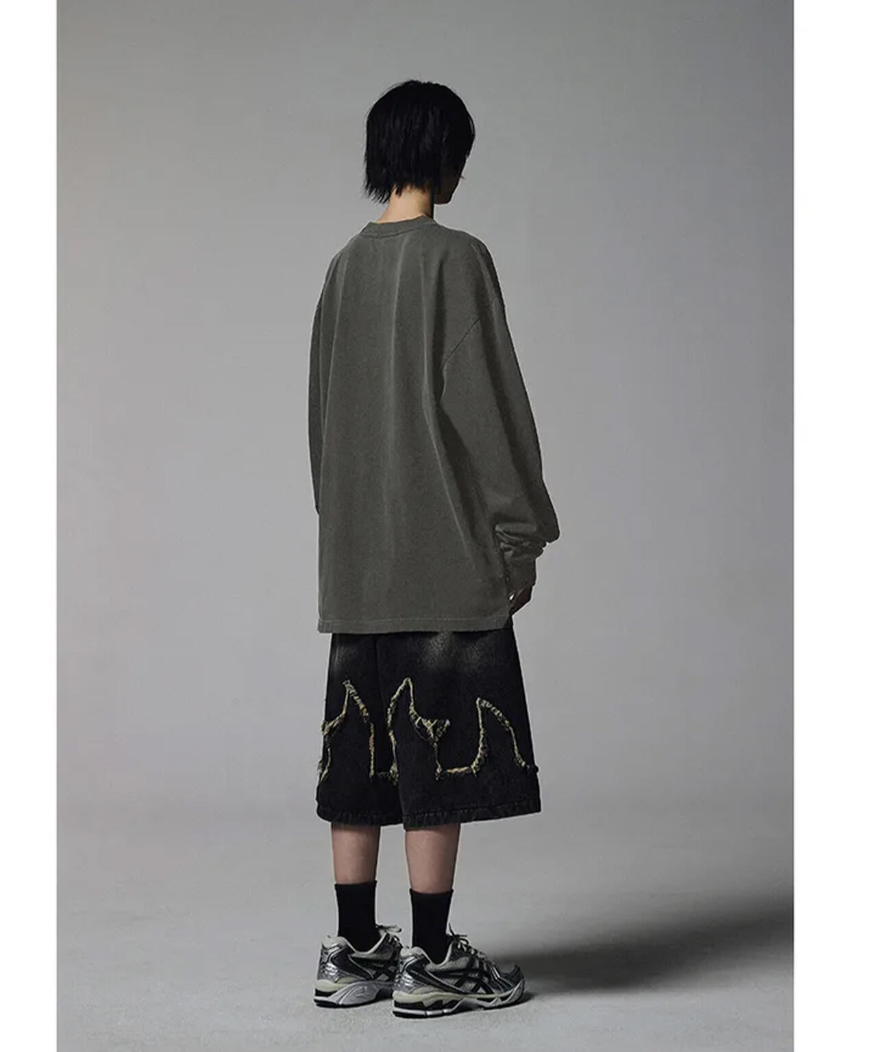 NOT4NERD/ノットフォーナード/POSTER ASHEN DAWN PIGMENT L/S TEE