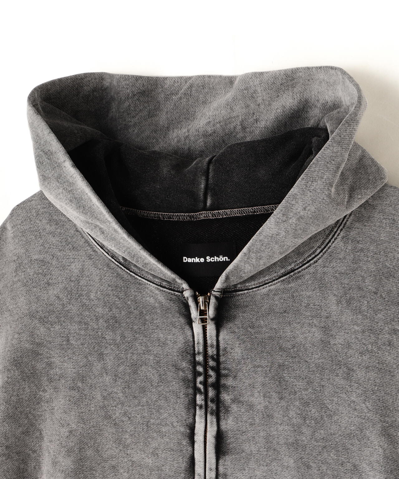 【WEB&DEPOT限定】DankeSchon/ダンケシェーン/SWEAT SHORT ZIP-HOODIE