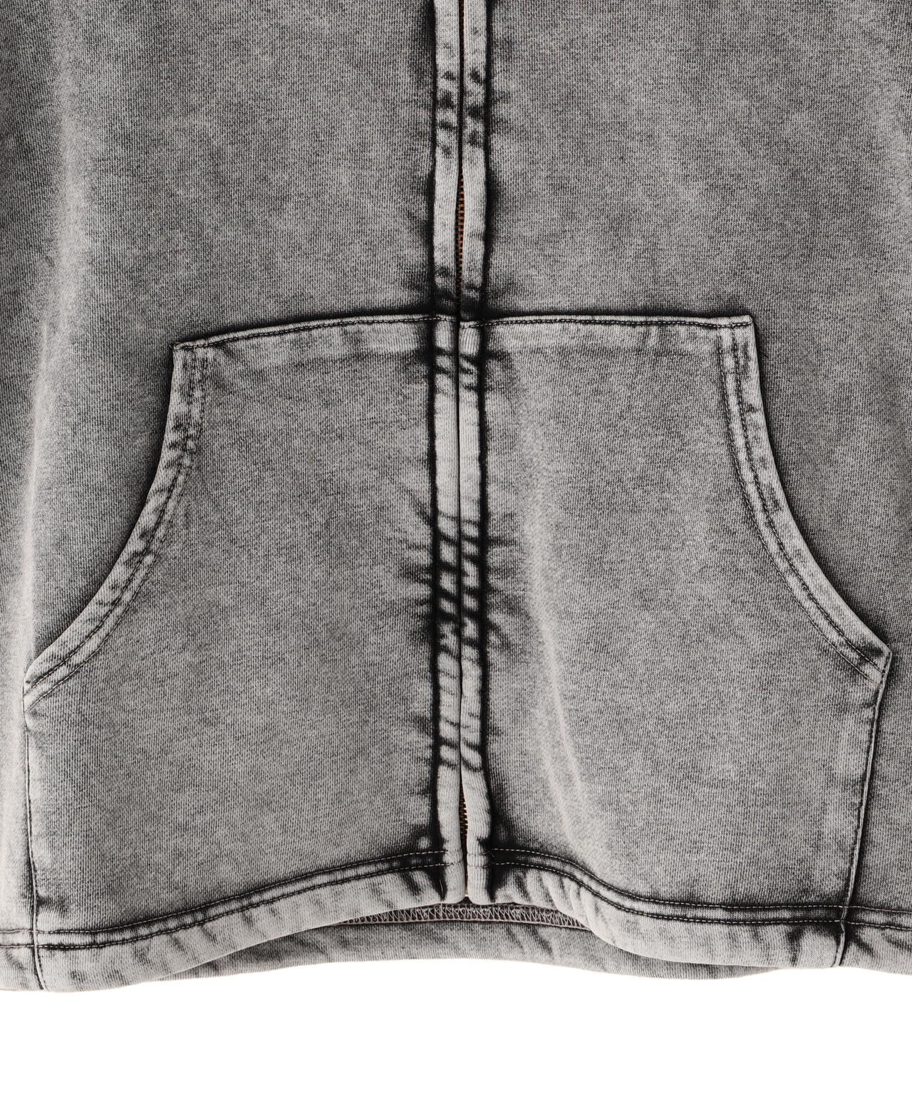 【WEB&DEPOT限定】DankeSchon/ダンケシェーン/SWEAT SHORT ZIP-HOODIE