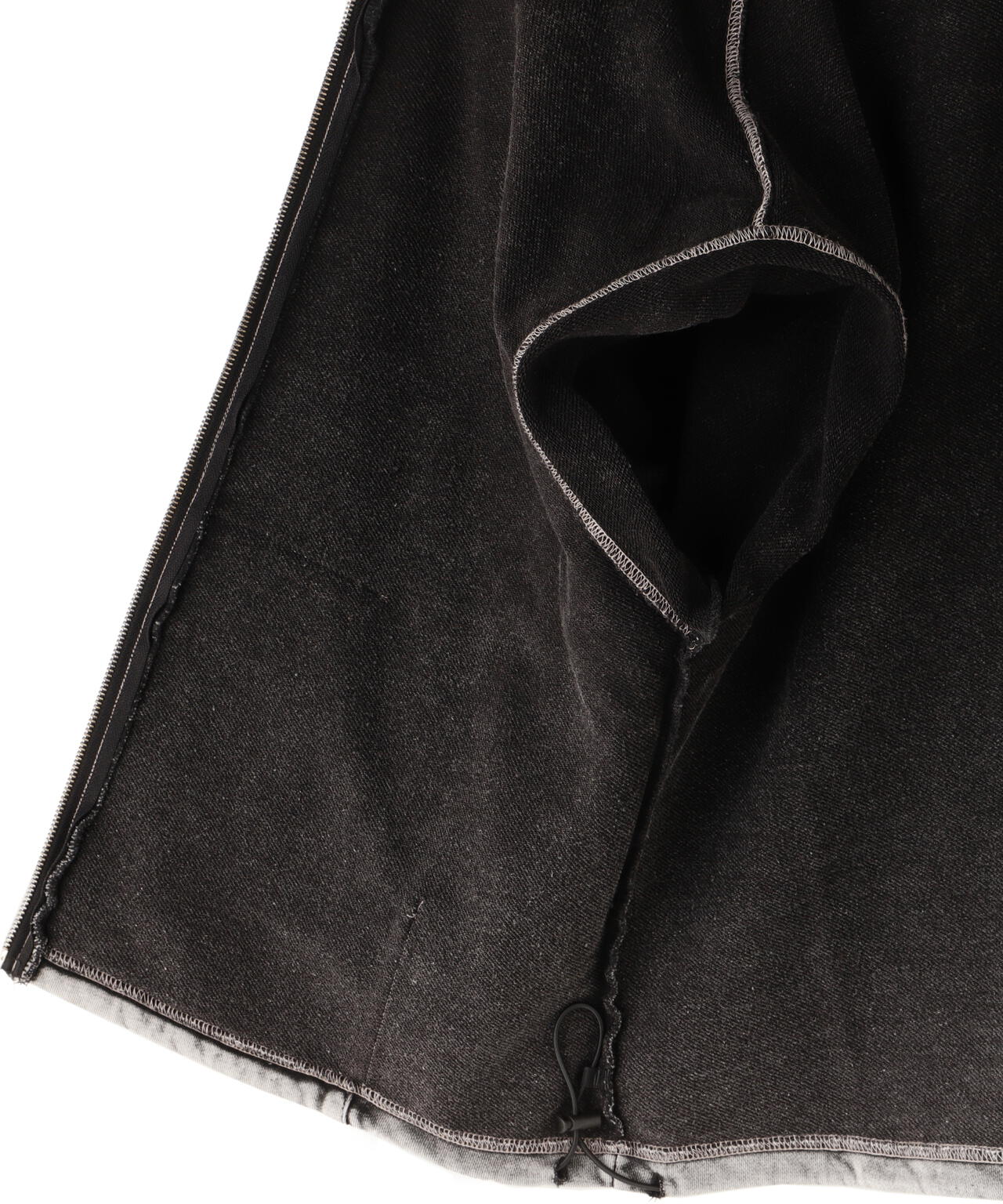 【WEB&DEPOT限定】DankeSchon/ダンケシェーン/SWEAT SHORT ZIP-HOODIE