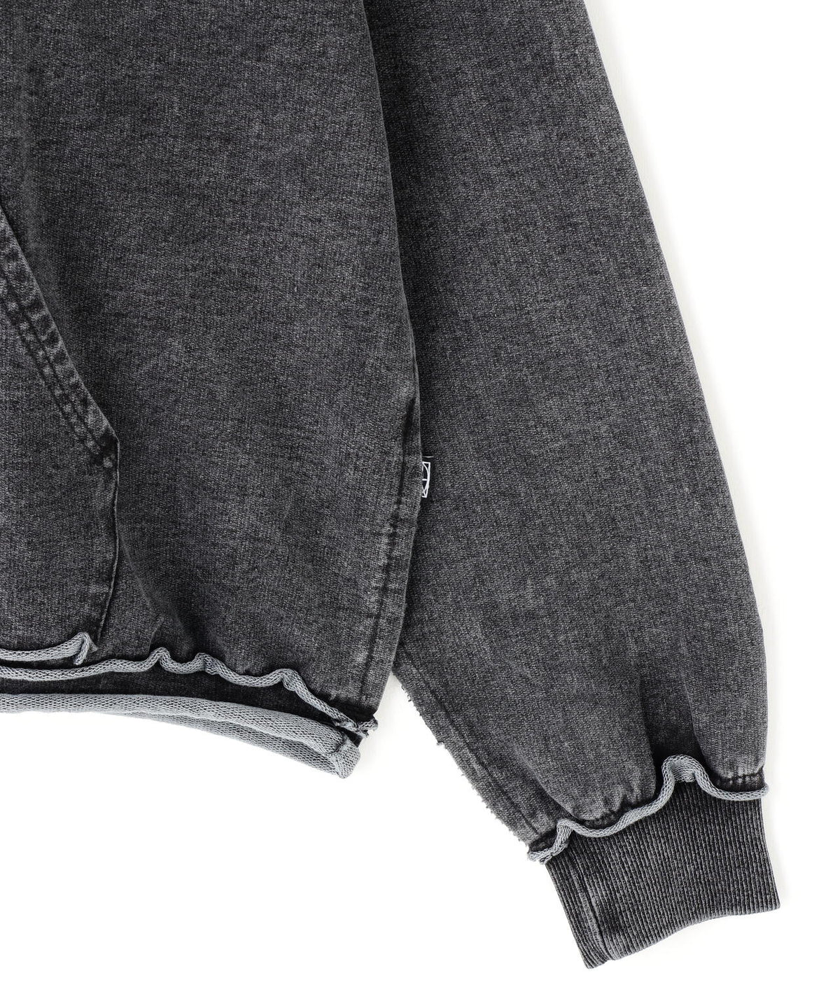 NOT4NERD/ノットフォーナード/OFFSHOOT LOGO DENIM HOODIE