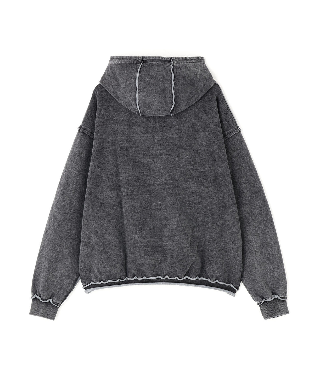 NOT4NERD/ノットフォーナード/OFFSHOOT LOGO DENIM HOODIE