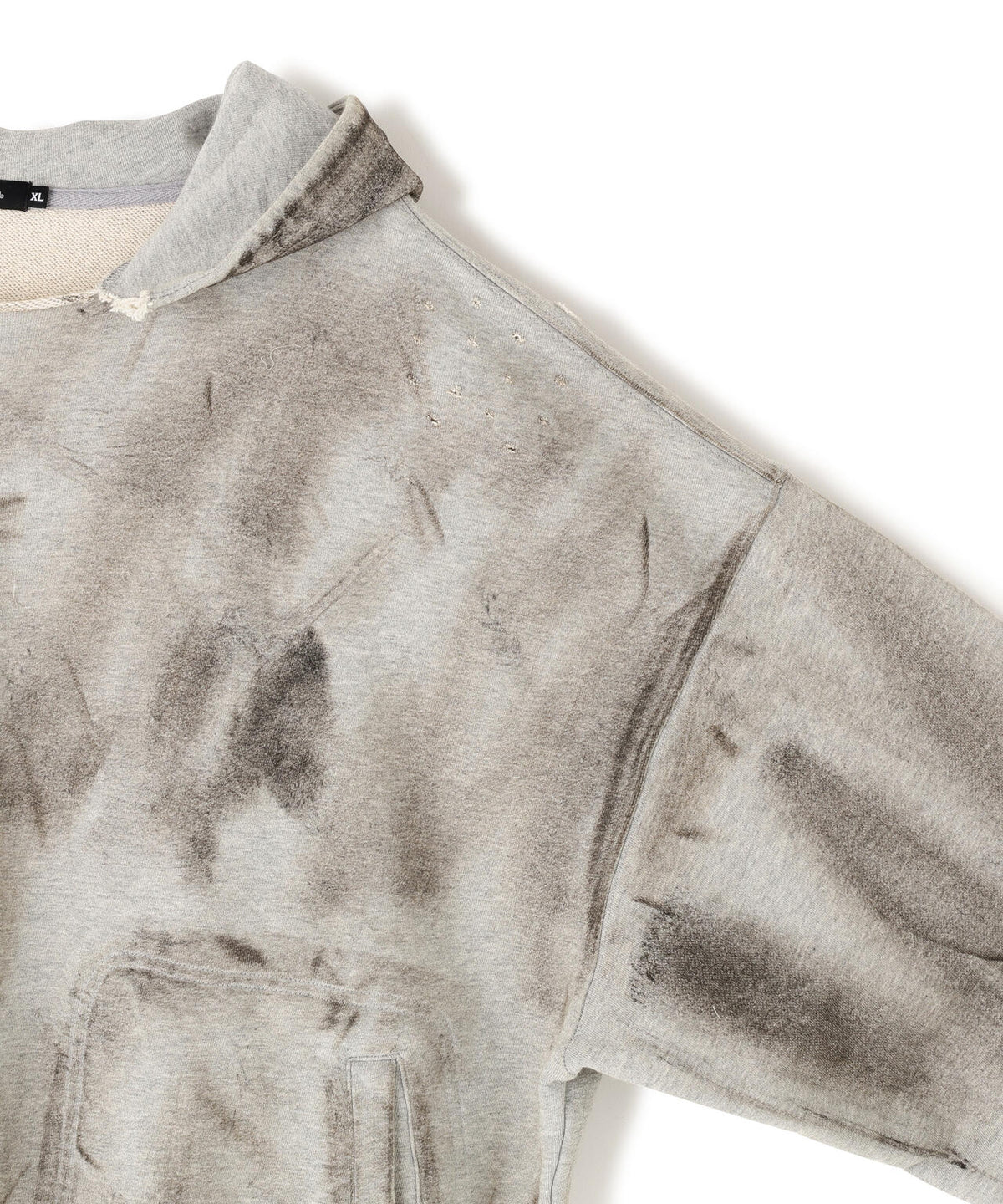 NOT4NERD/ノットフォーナード/DAMAGE WASHED PATCH PULLOVER HOODIE