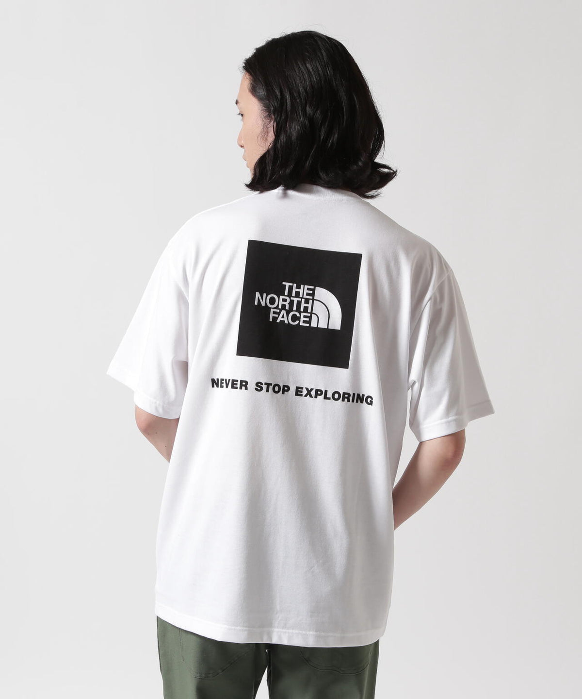 THE NORTH FACE/ザ・ノースフェイス/BACK SQUARE LOGO TEE