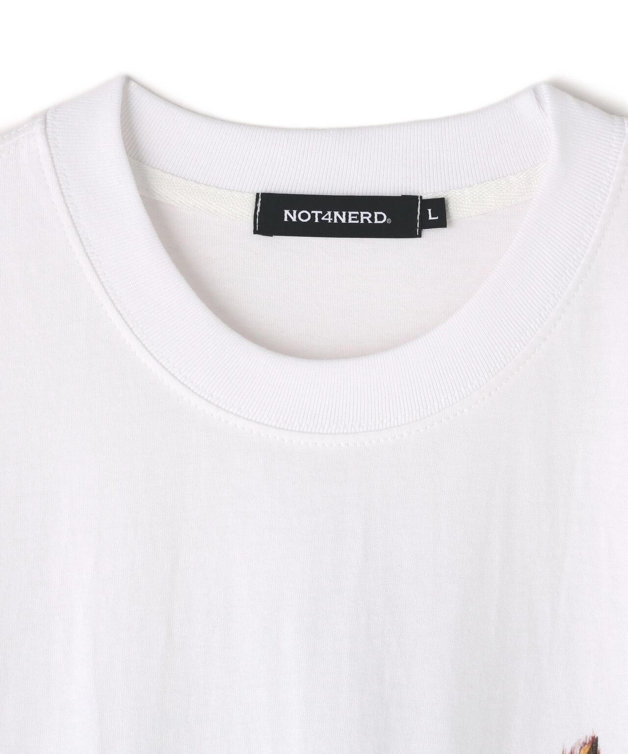 NOT4NERD/ノットフォーナード/BURNNING STAKE T-SHIRT BROWN