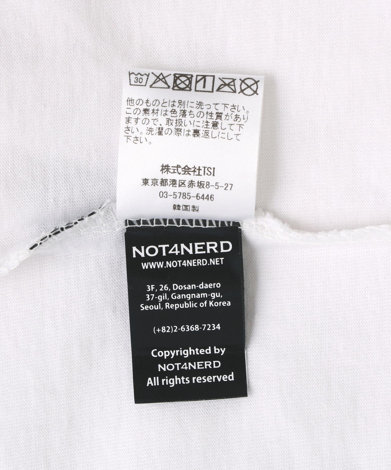 NOT4NERD/ノットフォーナード/BURNNING STAKE T-SHIRT BROWN