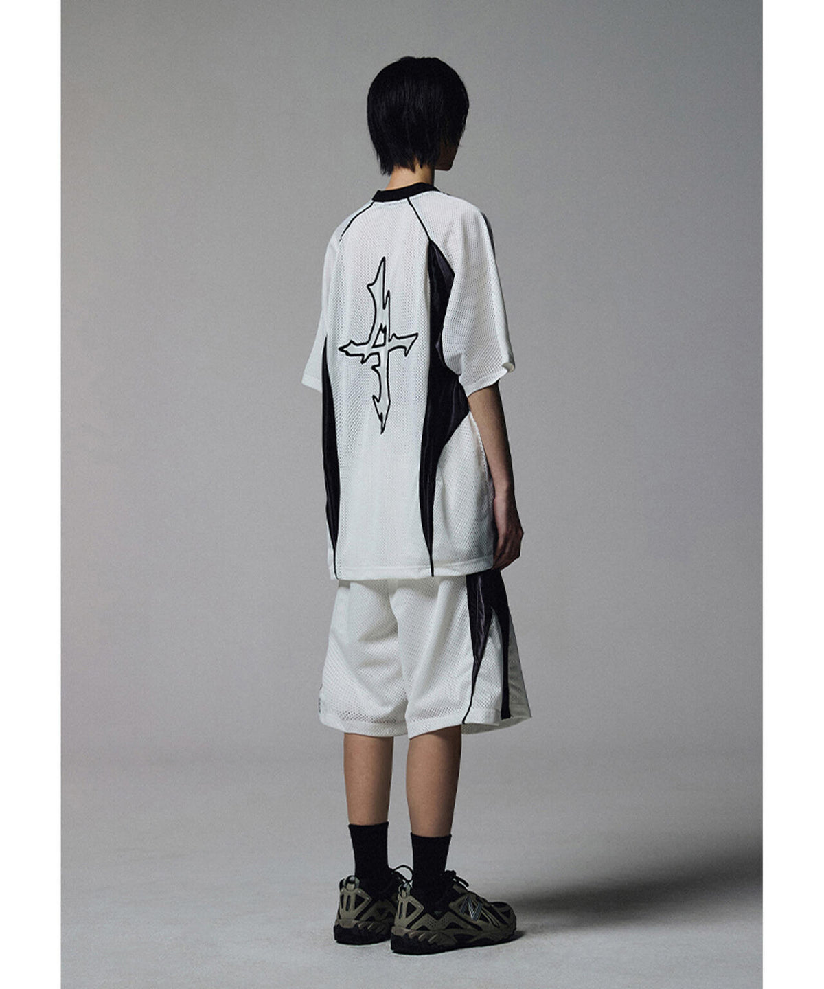 NOT4NERD/ノットフォーナード/4 SYMBOL COLOUR MESH T-SHIRT